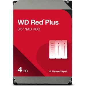 Western Digital 4 TB Red Plus 5400 rpm SATA III 3.5" Internal NAS Hard Disk Drive
