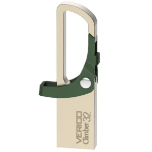 Verico VR15 Climber 32GB USB 2.0 Flash Drive (Champagne Green)